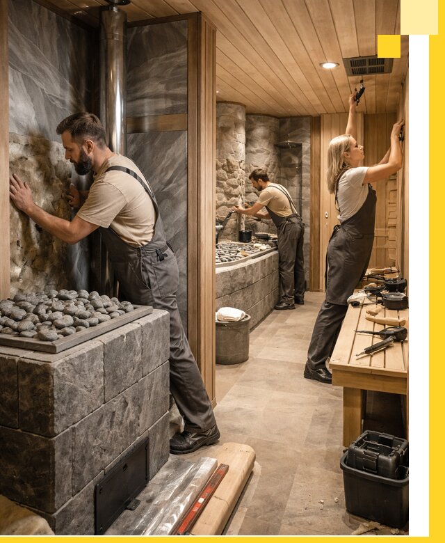 Строительство бань и SPA процедур в Москве под ключ и отделкой