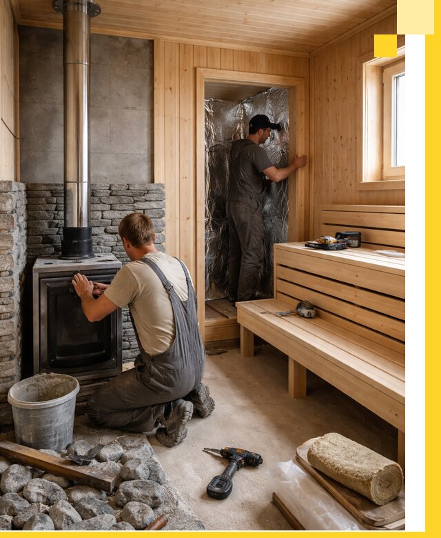 Строительство и изготовление бань под ключ в Москве