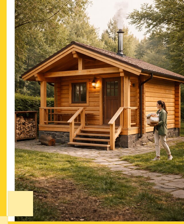 Купить баню под ключ в Москве от 686725 р. | АкваДомМск