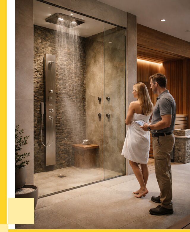 Купить душ впечатлений для дома в Москве от 89803 р. | АкваДомМск