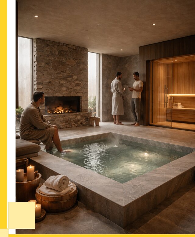 Дизайн интерьеров SPA в Москве под ключ от 8452 р., АкваДомМск